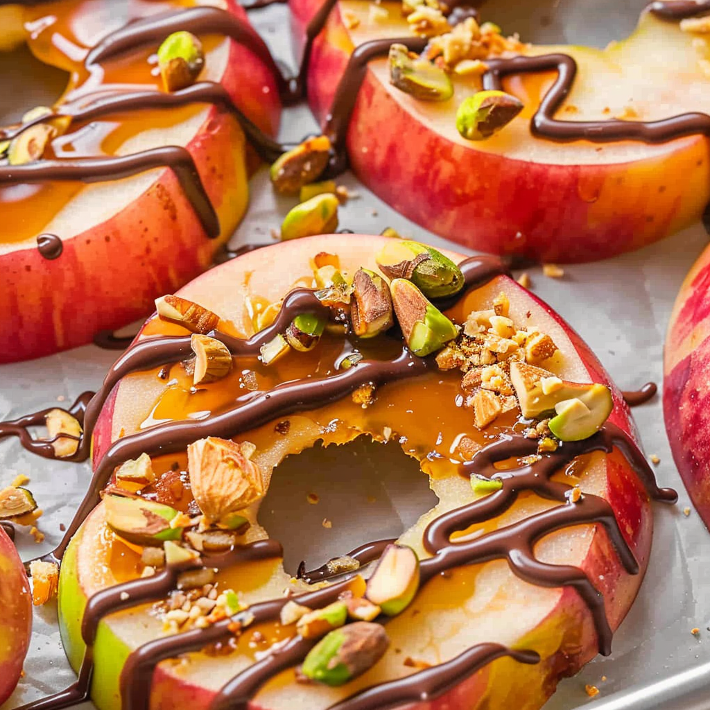 Caramel Apple Slices