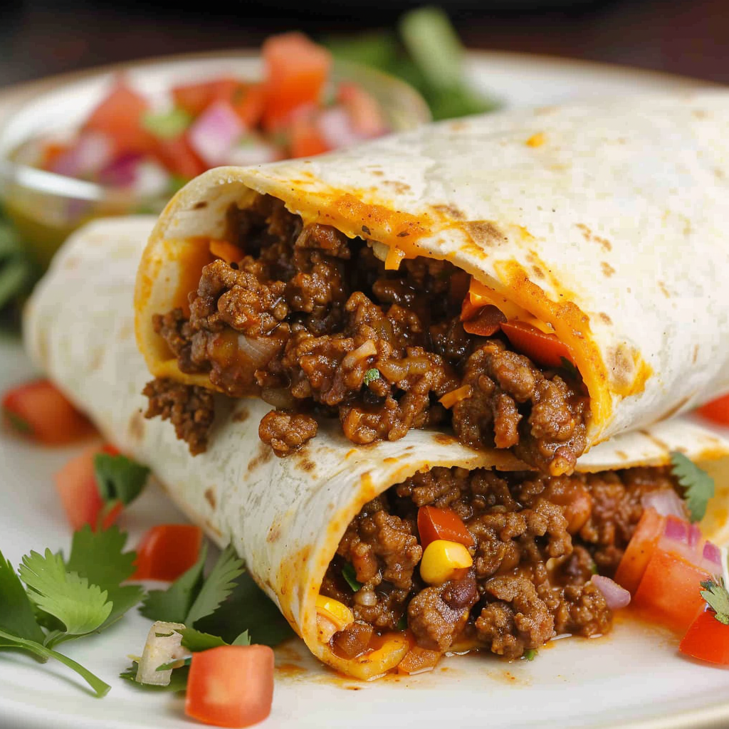 Easy Weeknight Beef Burritos