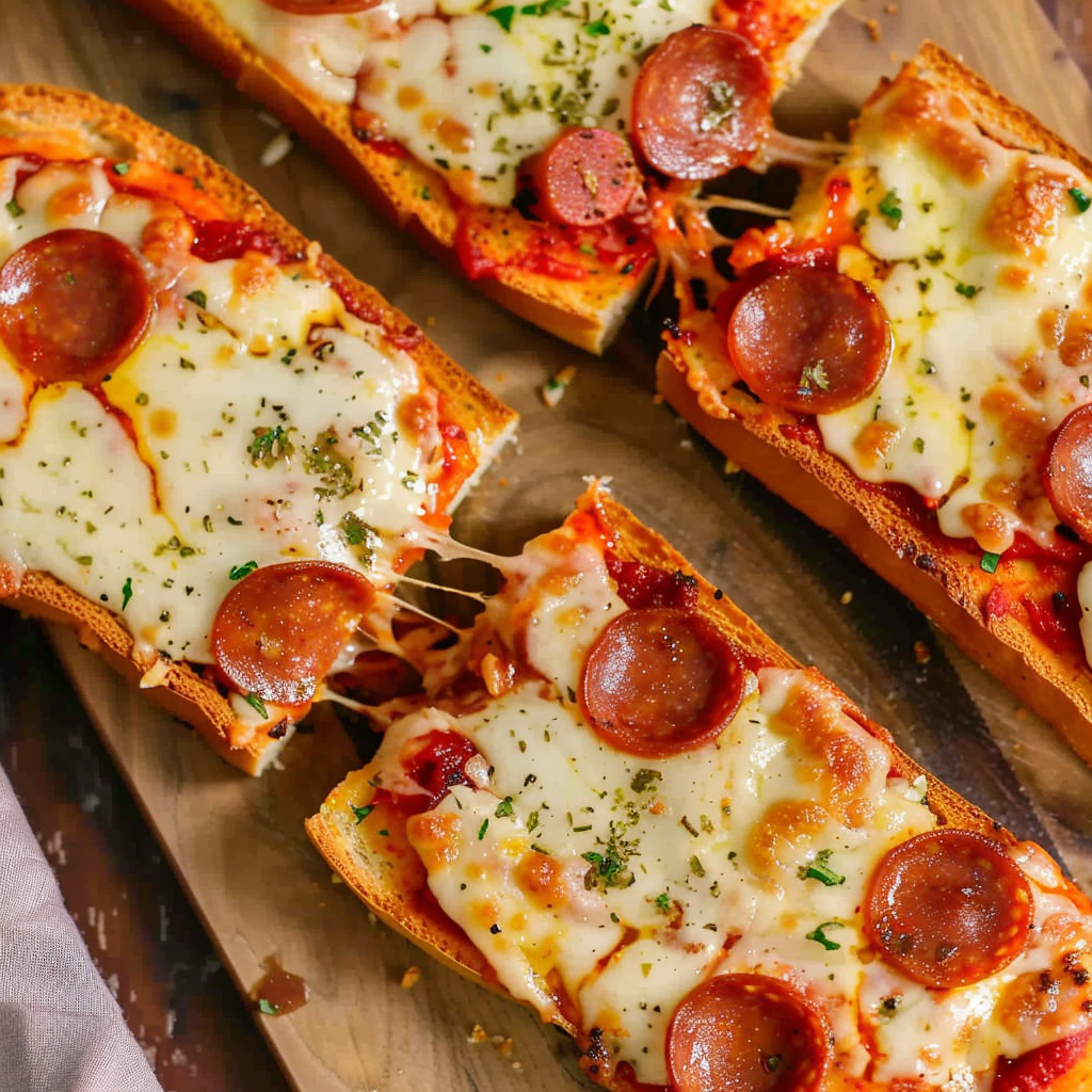 Easy French Bread Pizza