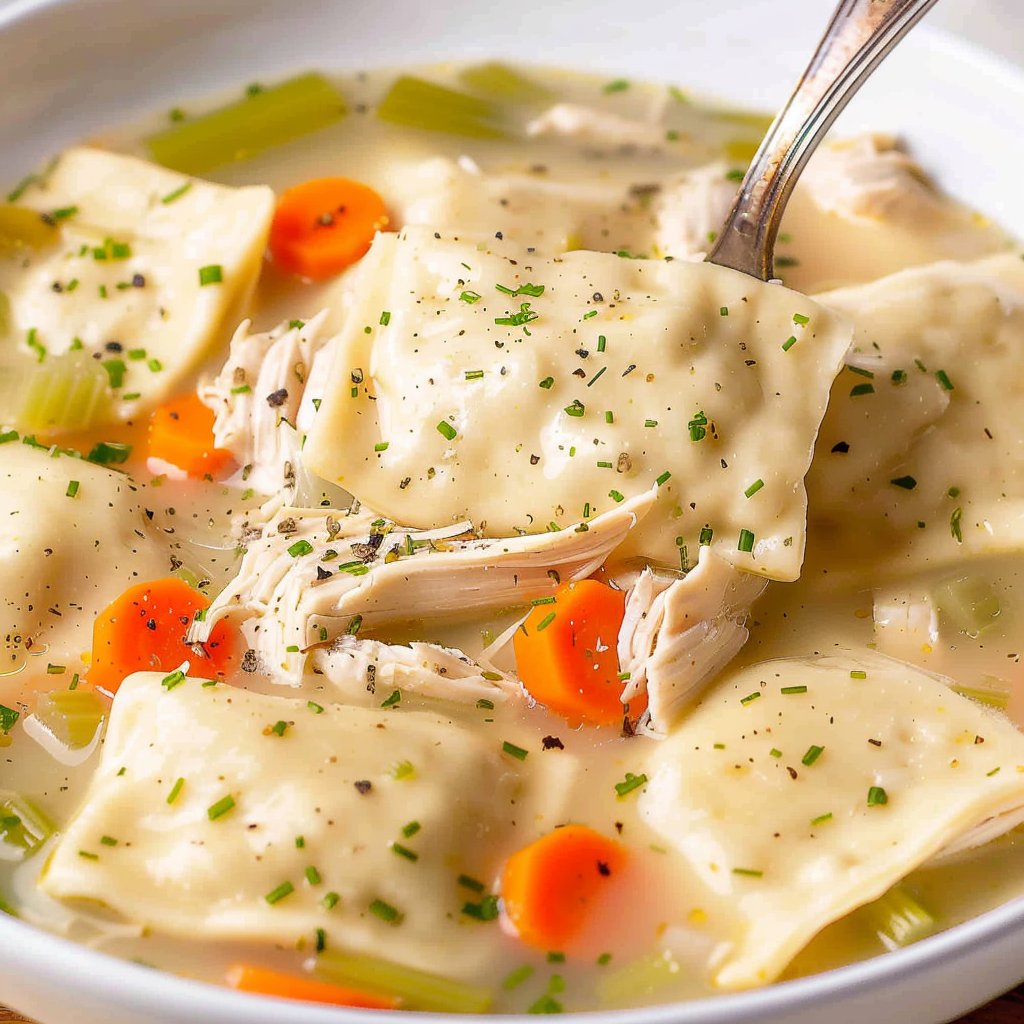 Cracker Barrel Chicken and Dumpling Soup