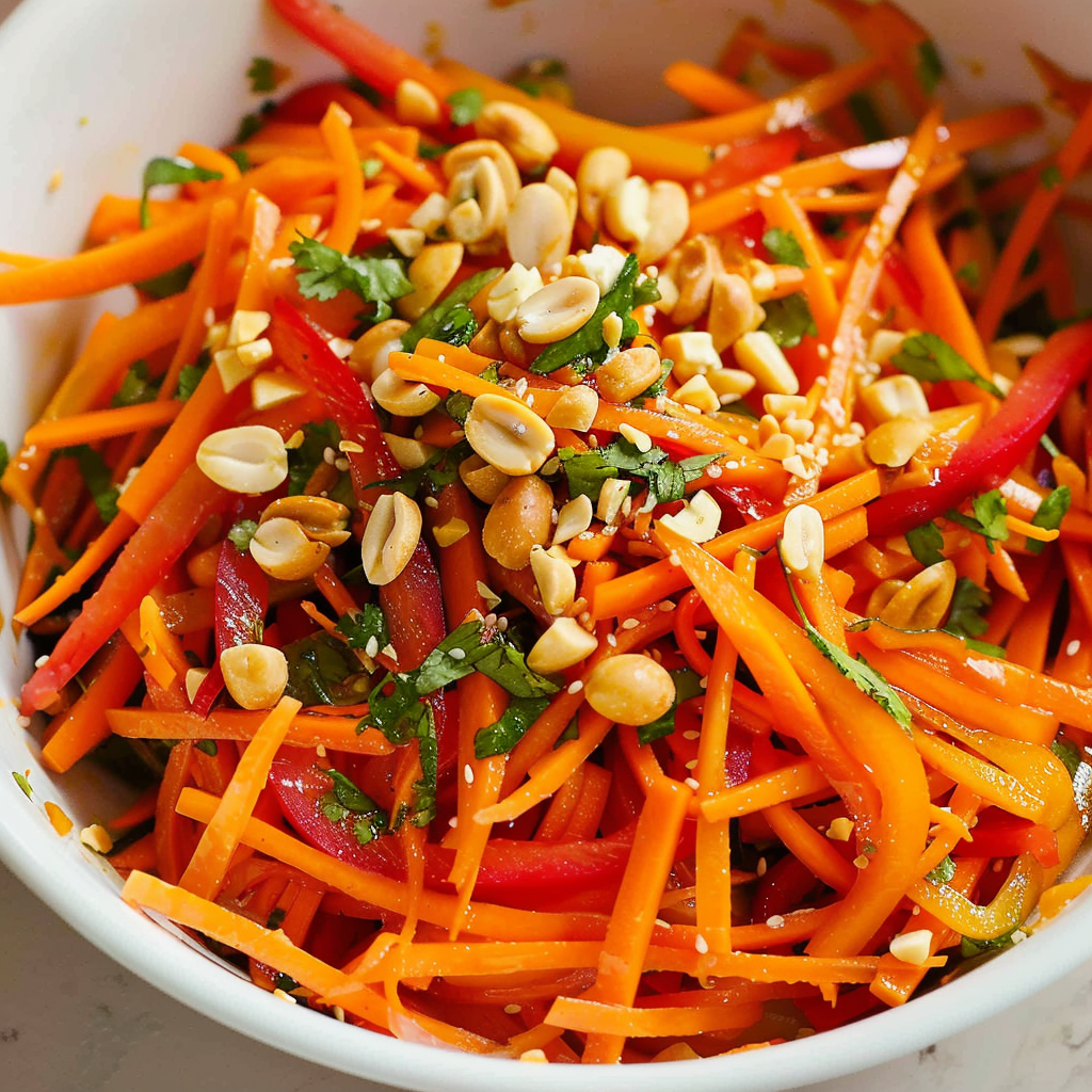 Spicy Korean Carrot Salad