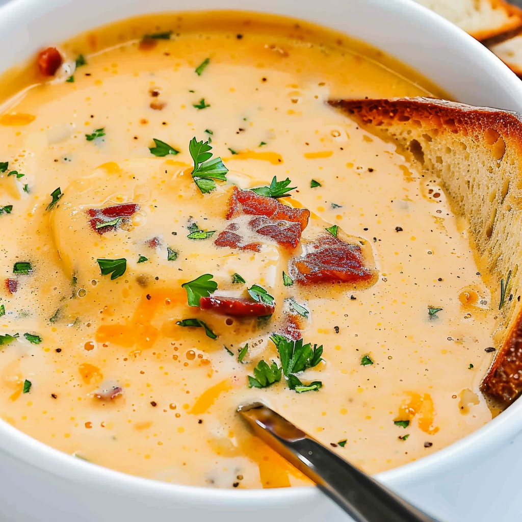 Bacon and Beer Cheese Soup