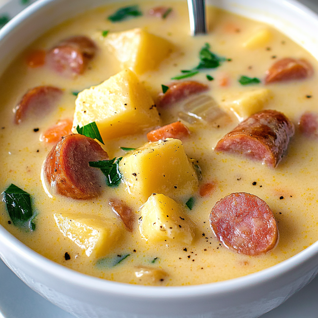 Kielbasa Potato Soup