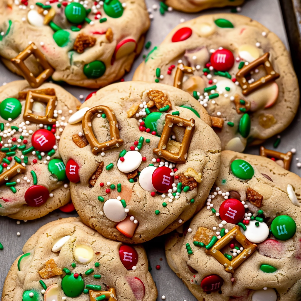 Christmas Kitchen Sink Cookies