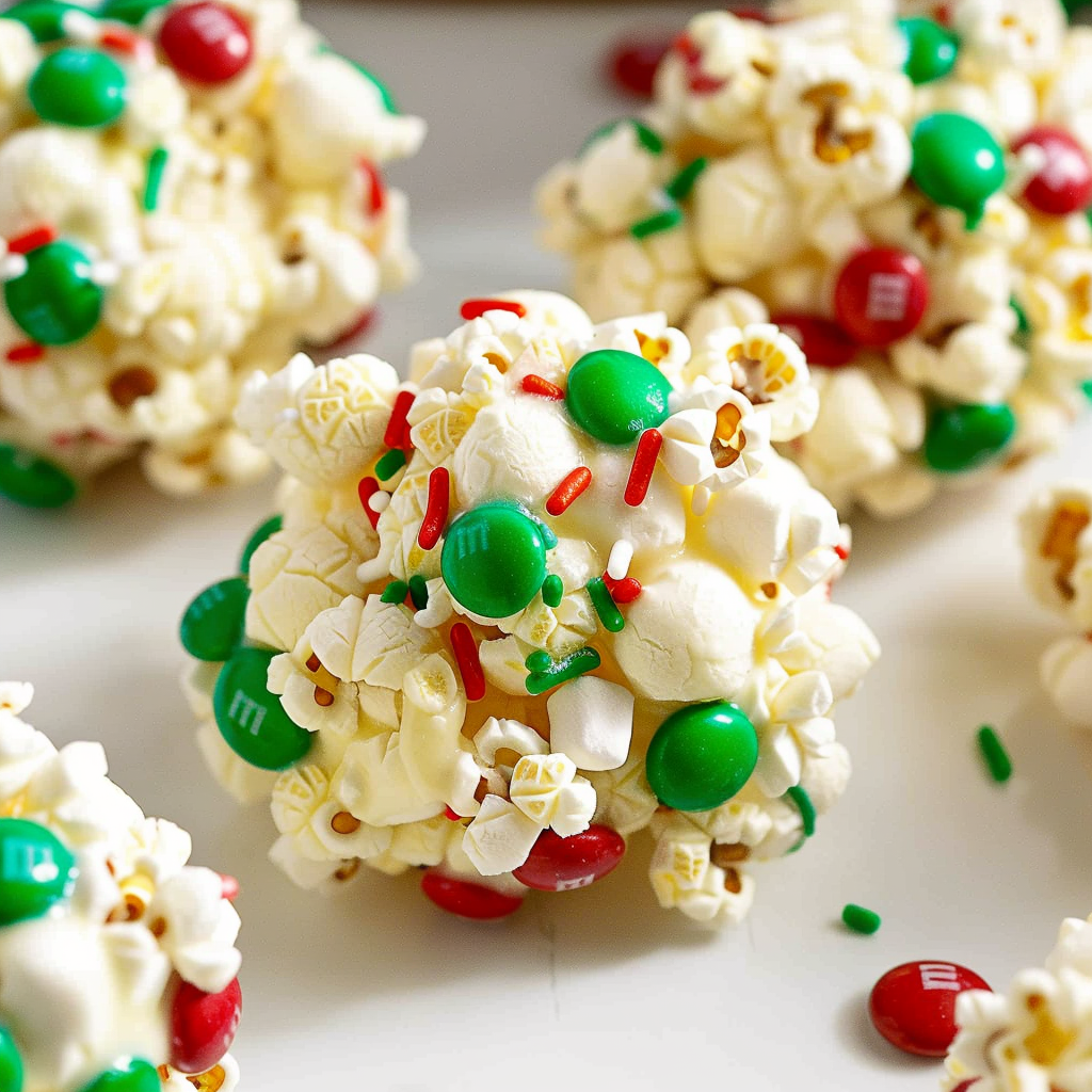 Christmas Popcorn Balls