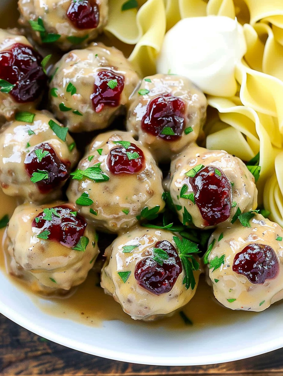 The BEST Easy Homemade Swedish Meatballs