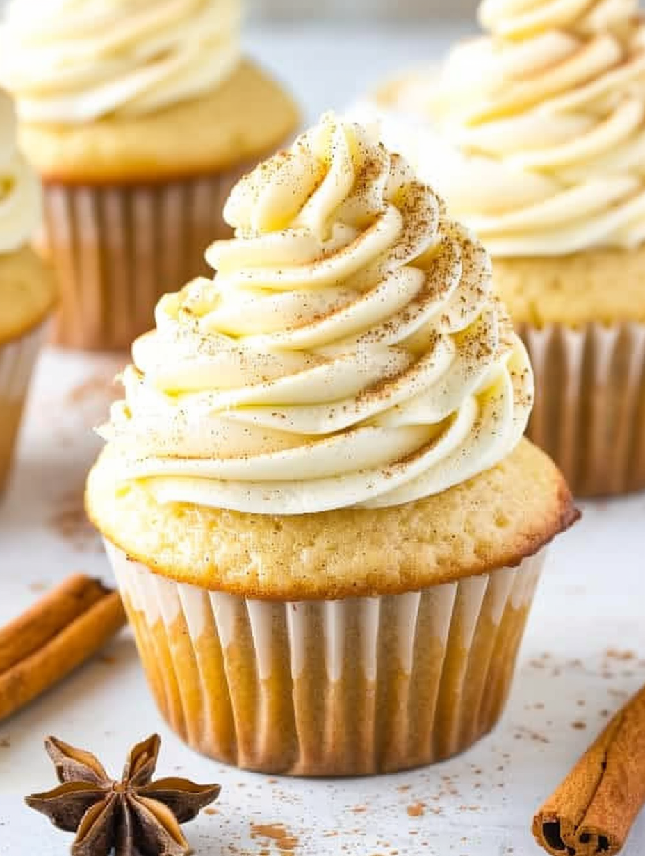 Eggnog Cupcakes