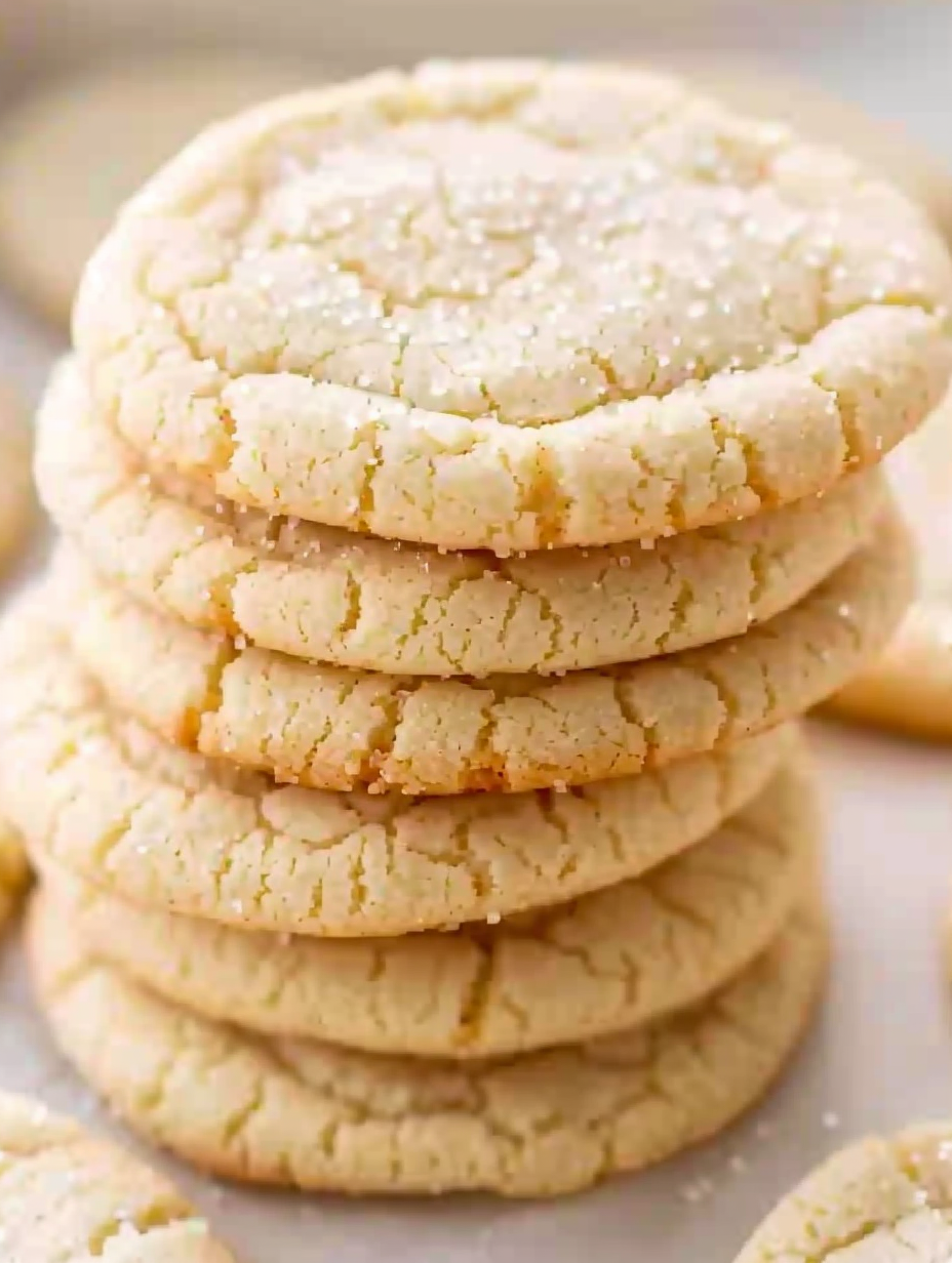 Sugared and sprinkled cookies cooling on a rack
