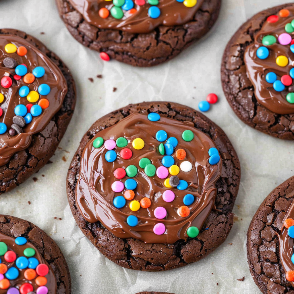 Cosmic Brownie Mix Cookies
