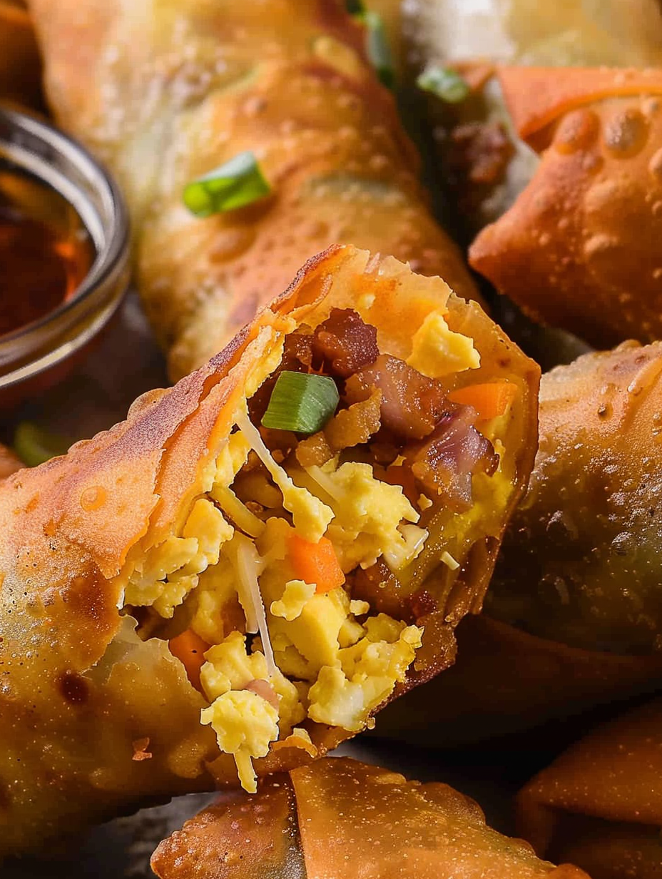 Breakfast Egg Rolls