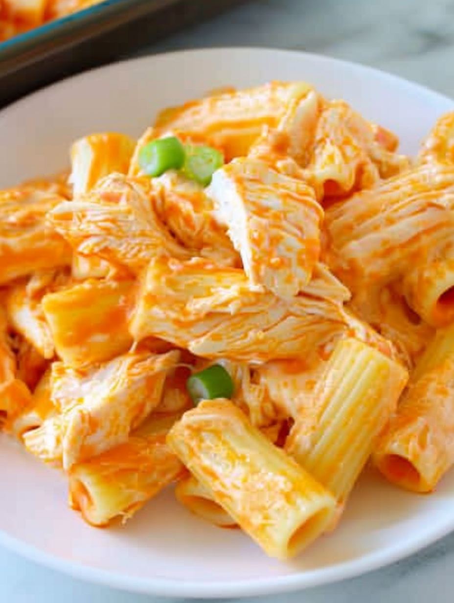 Creamy Buffalo Chicken Pasta