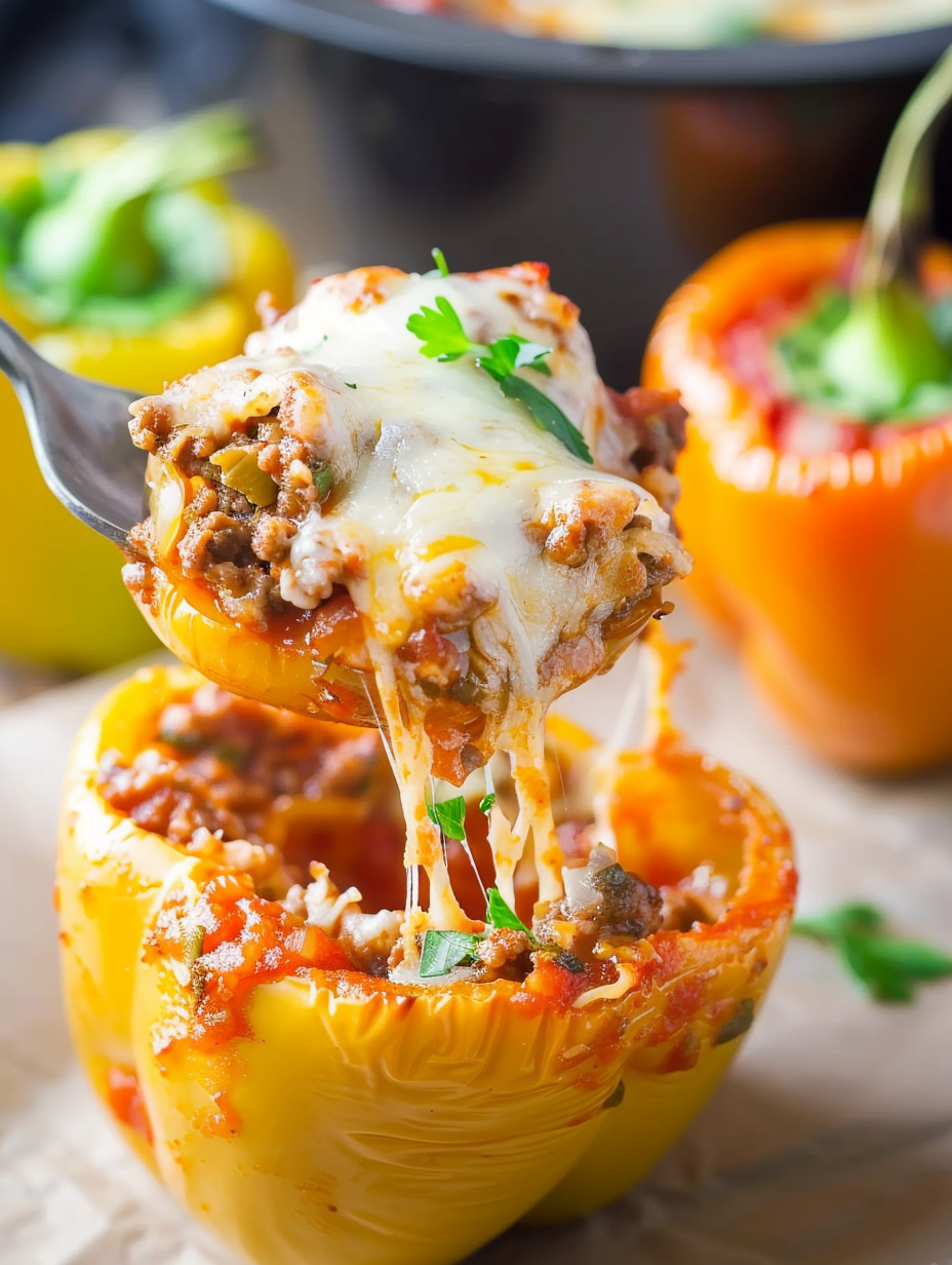 Air Fryer Stuffed Peppers