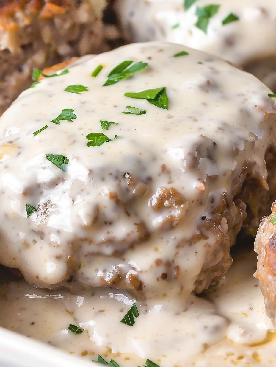Amish Hamburger Steak Bake