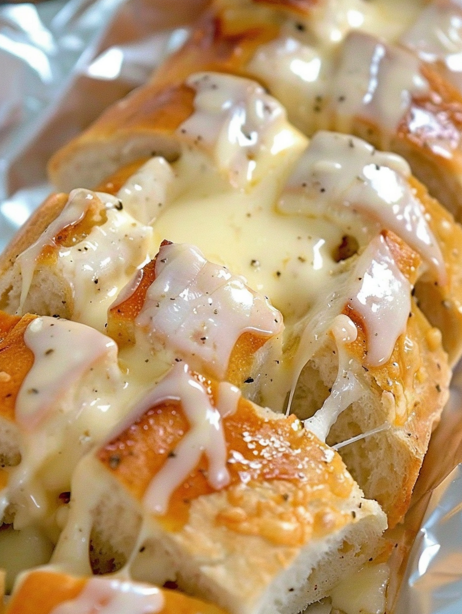 Pull Apart Garlic Cheese Bread