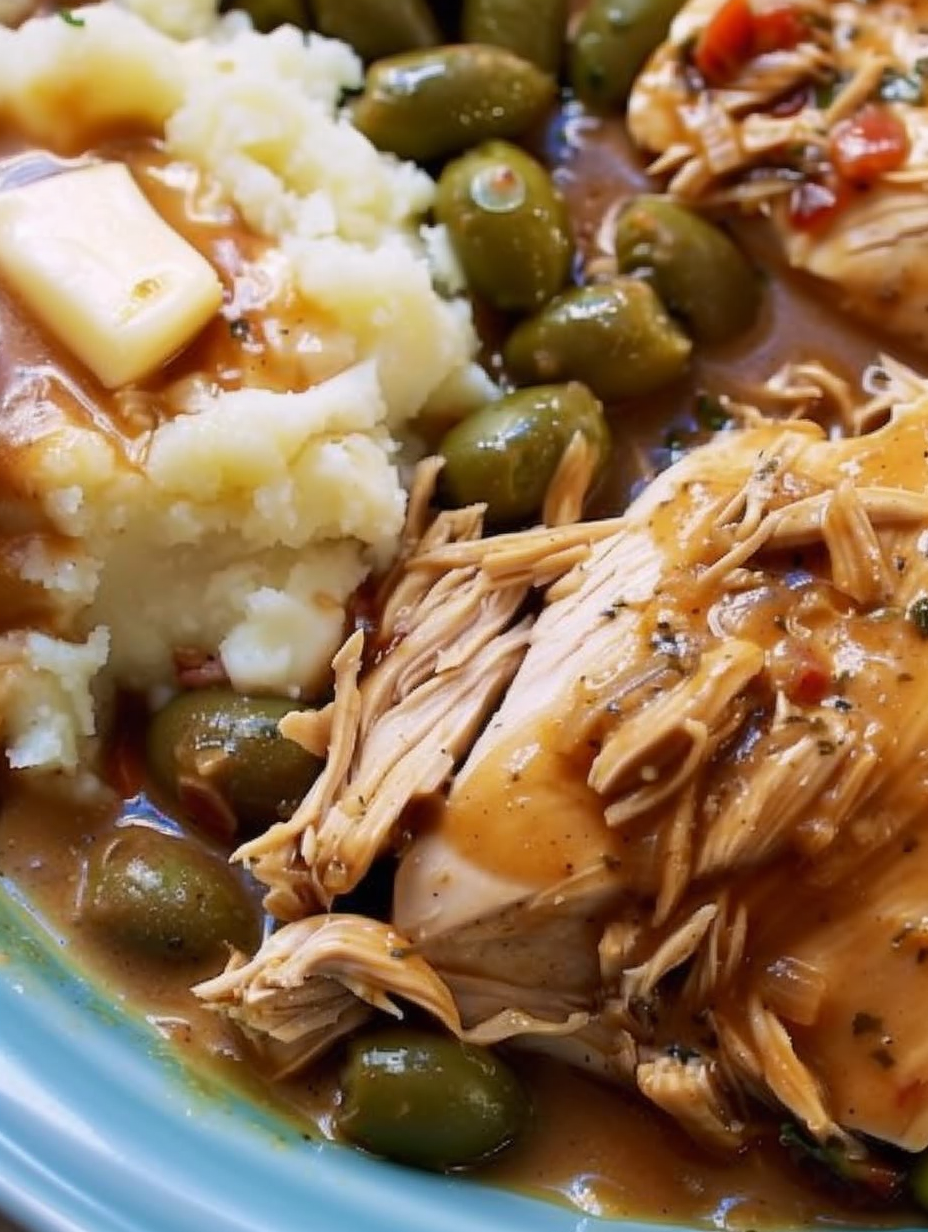 Crockpot Mississippi Chicken