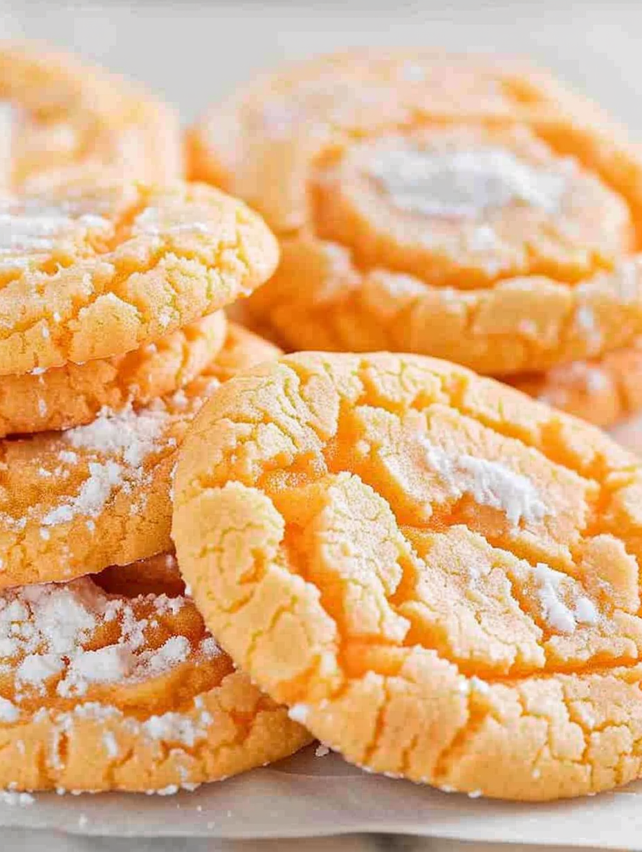 Orange Creamsicle Cookies