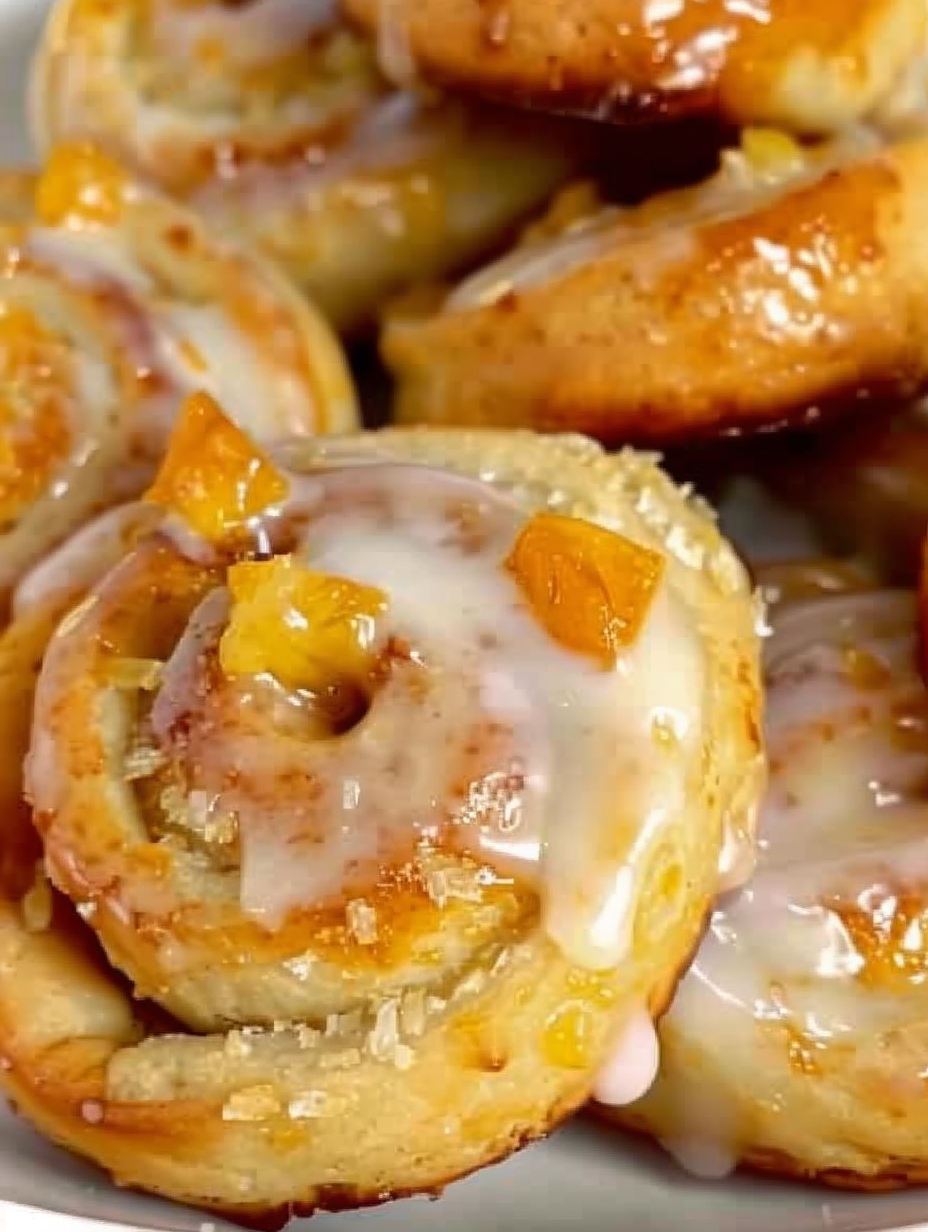 Orange Pineapple Sweet Rolls