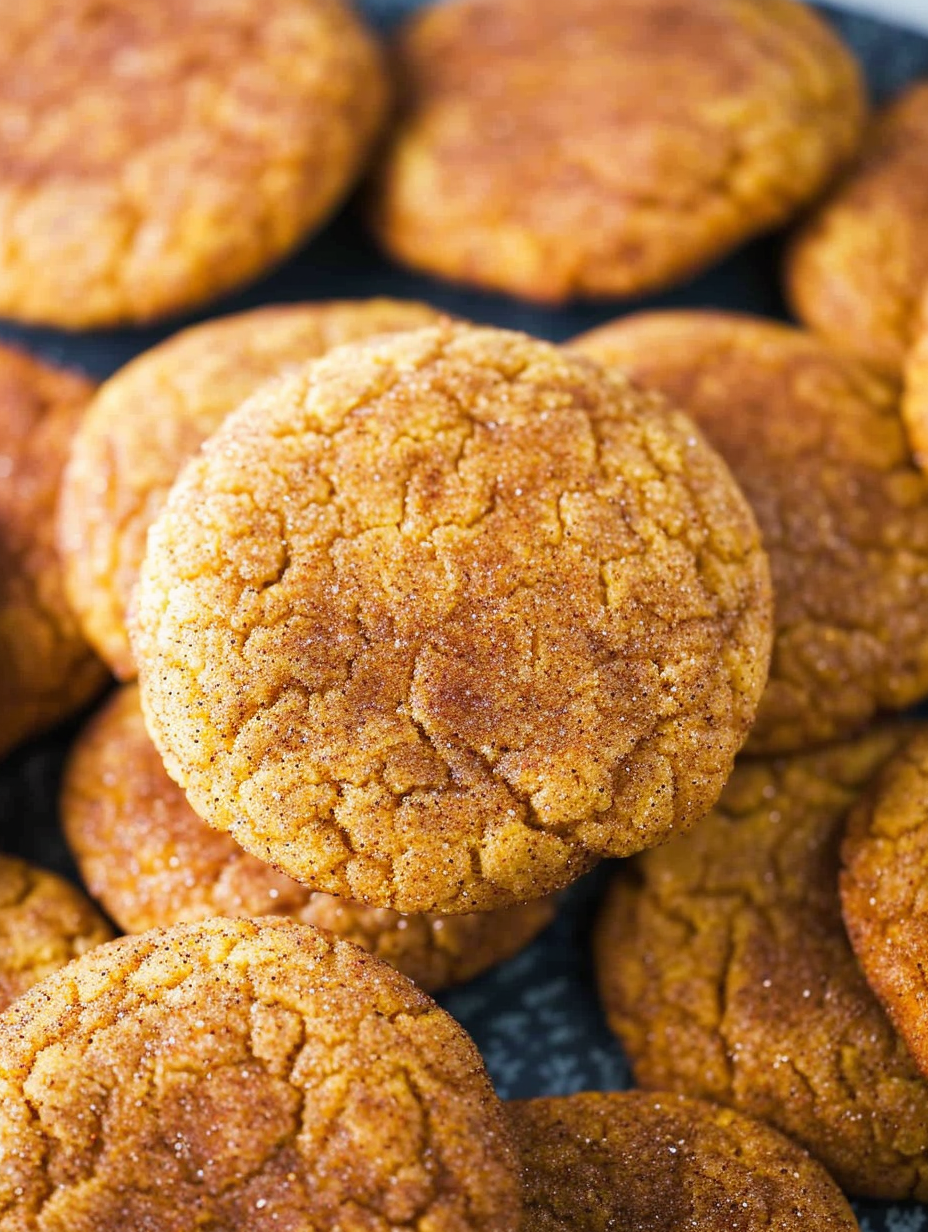 Pumpkin Snickerdoodle Cookies