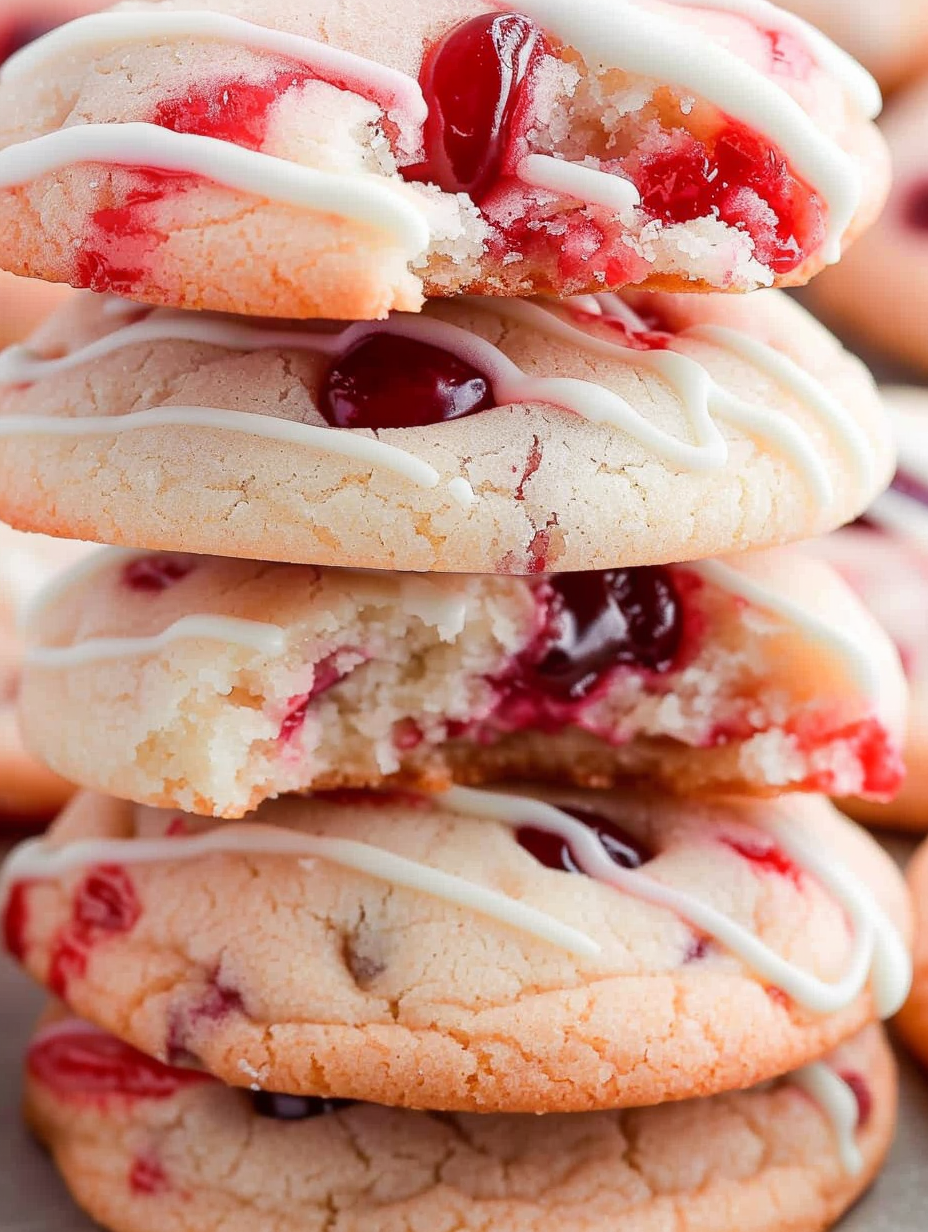 Cherry Almond Cookies