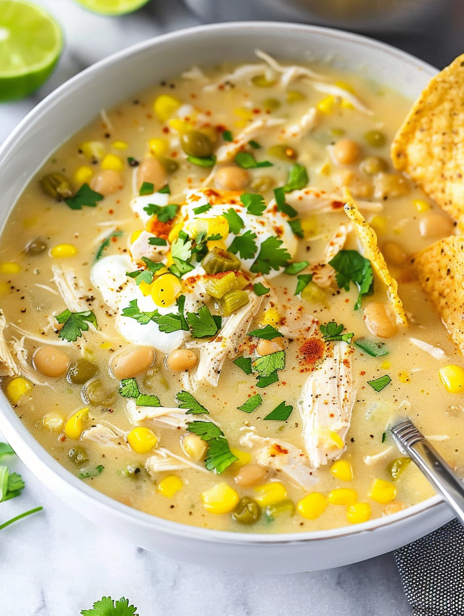 Instant Pot White Chicken Chili