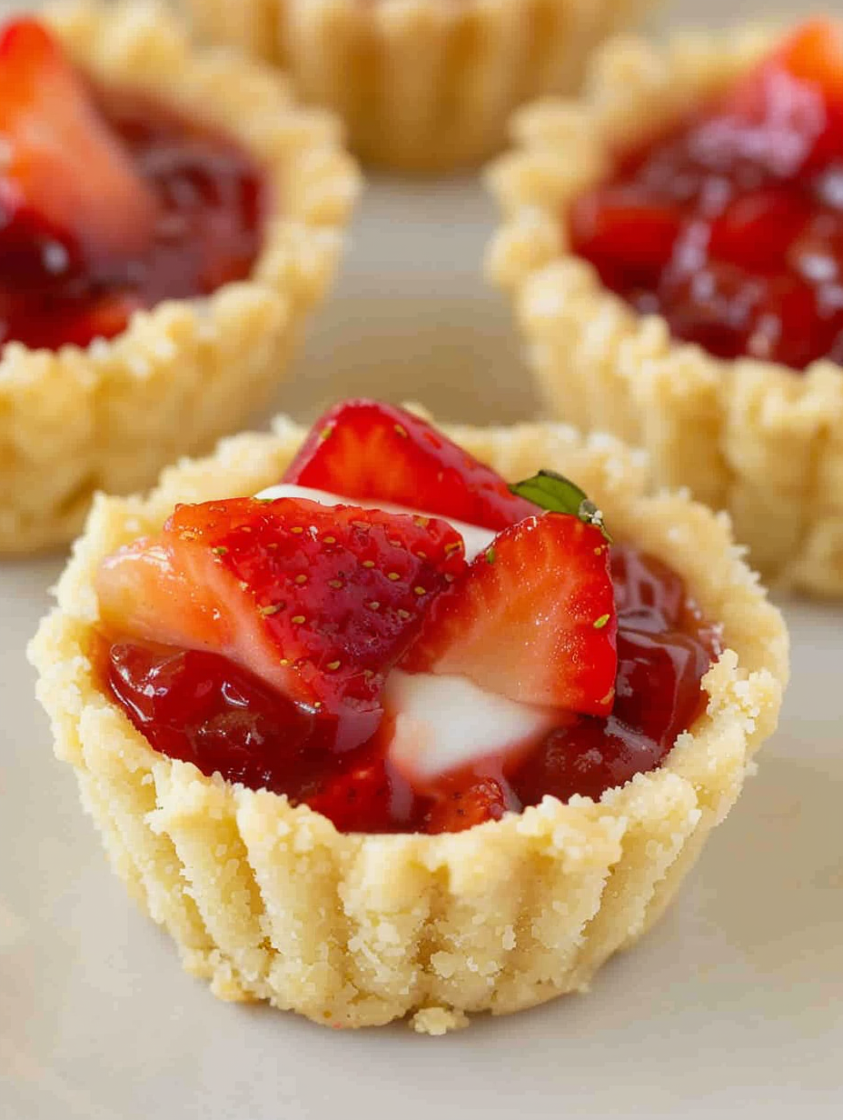 Strawberry Cream Cheese Pastry Bites