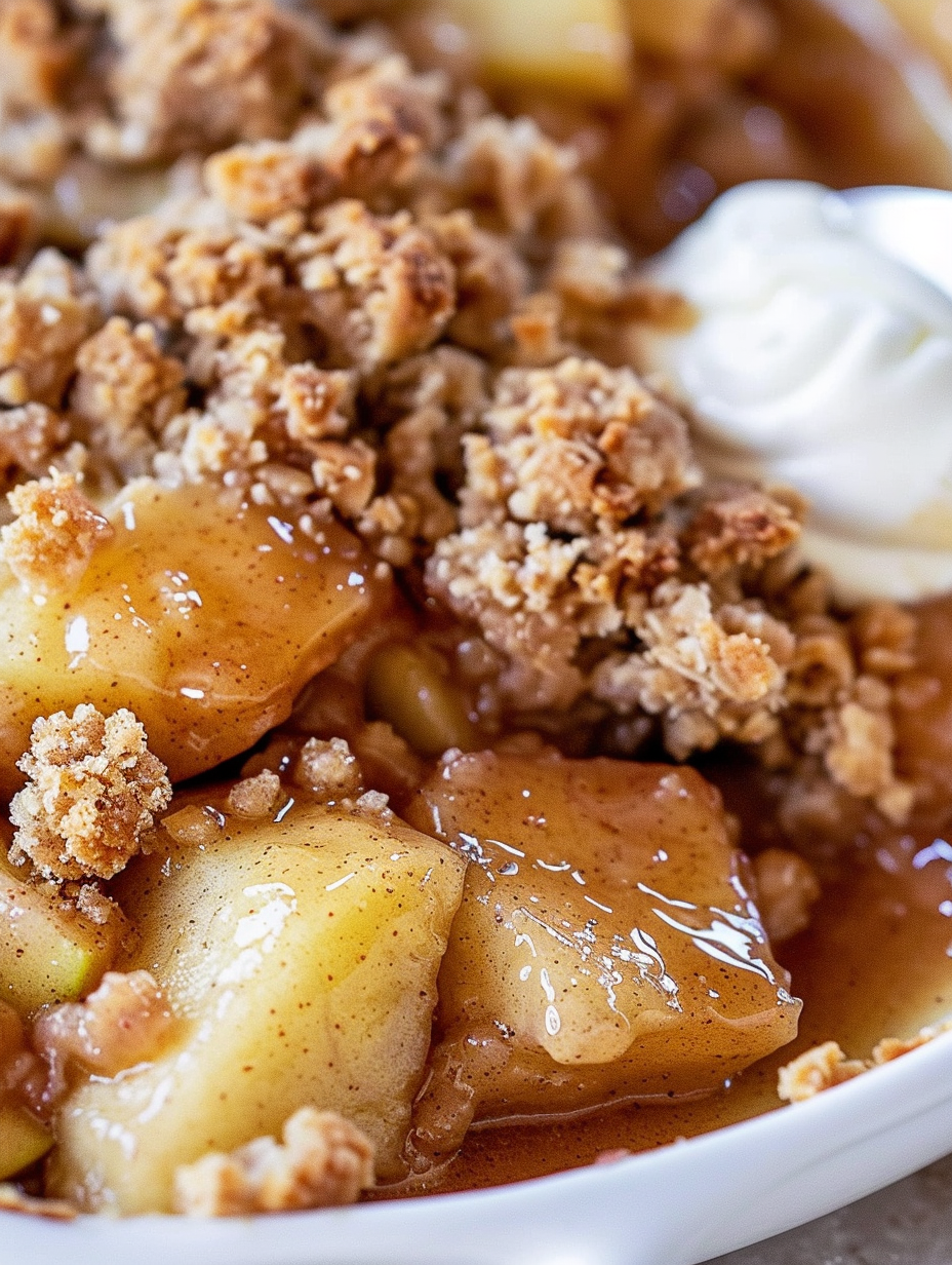 Serving suggestion with ice cream