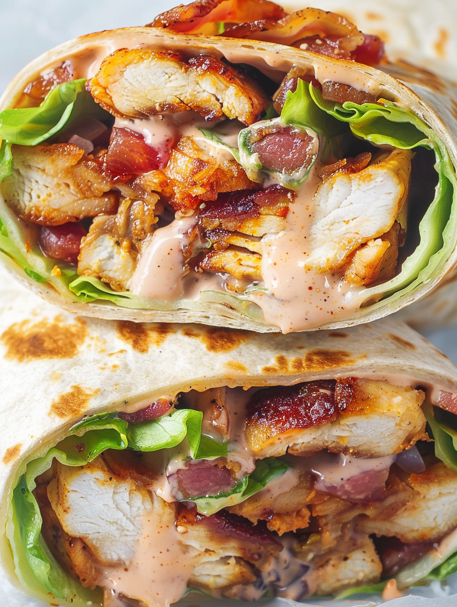 BBQ Chicken Wrap