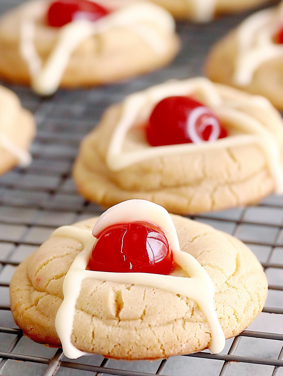 Cherry Almond Cookies