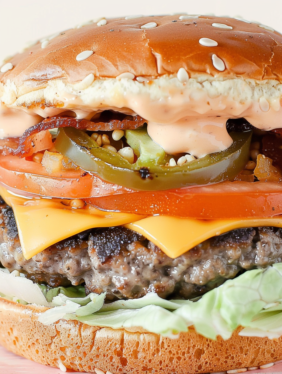 Jalapeño & Cheddar Stuffed Bacon Cheeseburgers