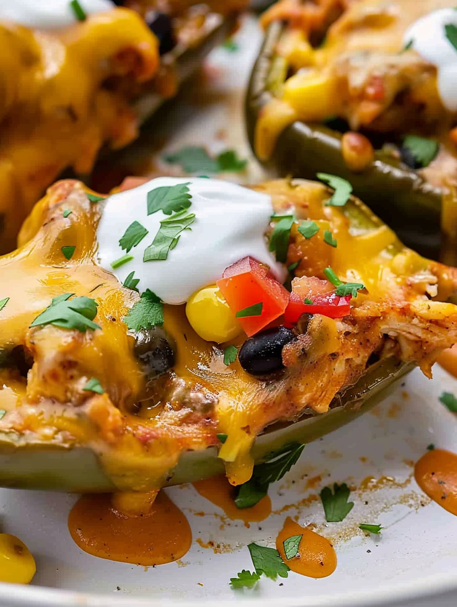 Southwest Anaheim Stuffed Peppers