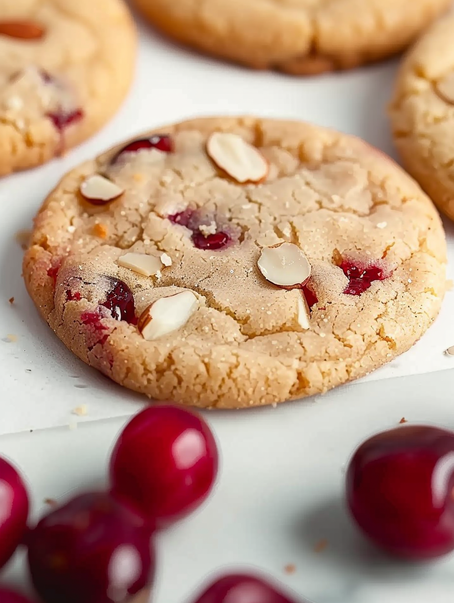Soft Cherry Almond Icebox Cookies
