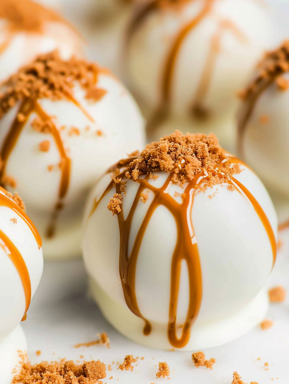 Easy Biscoff Truffles