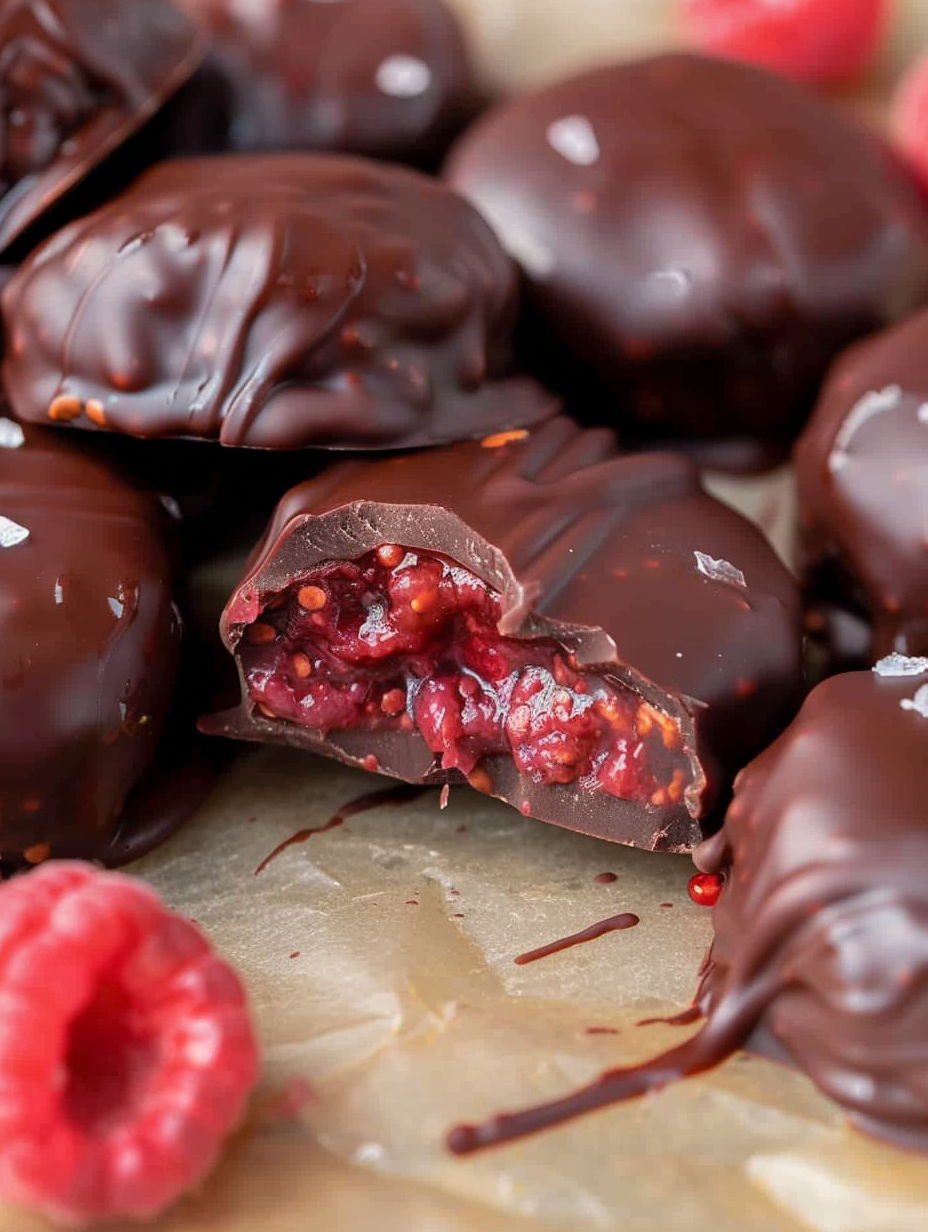 Chocolate Jam Bites