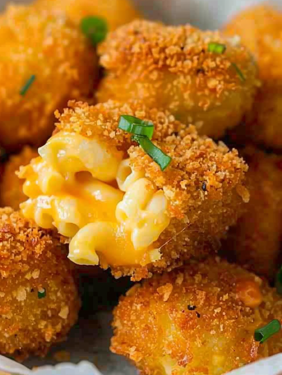 Fried Mac and Cheese Bites