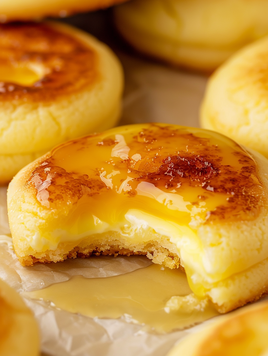 Lemon Crème Brûlée Cookies