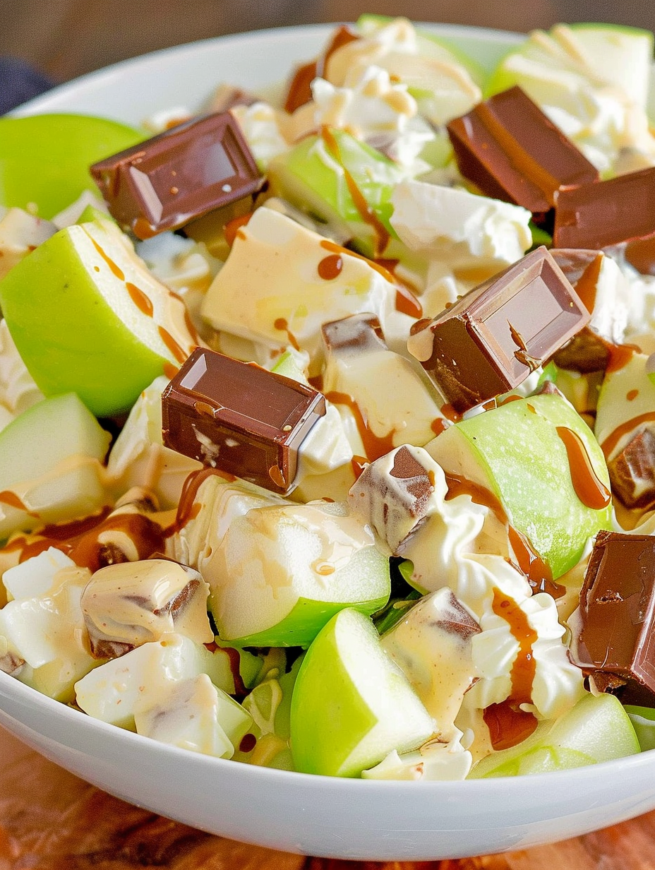Ingredient close-up: apples and Snickers bites
