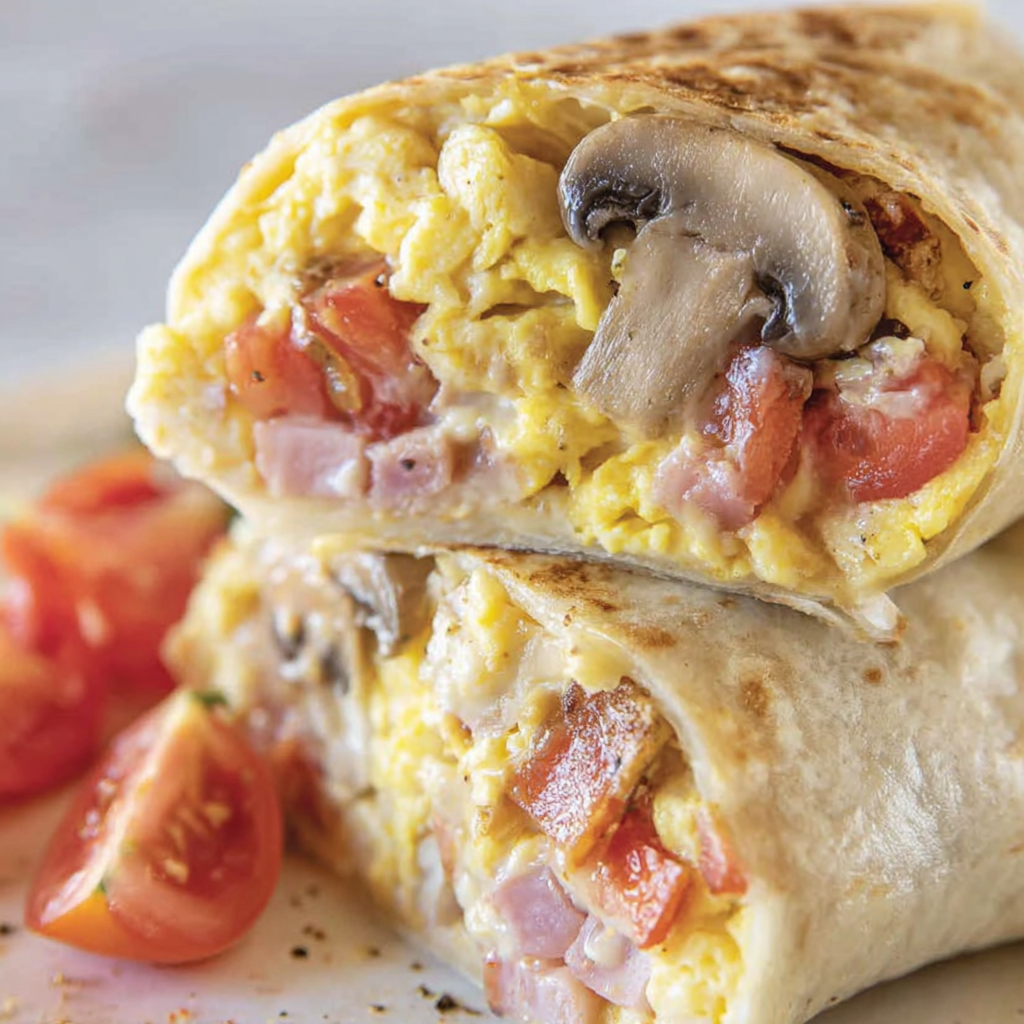 Breakfast Burritos Recipe (VIDEO)