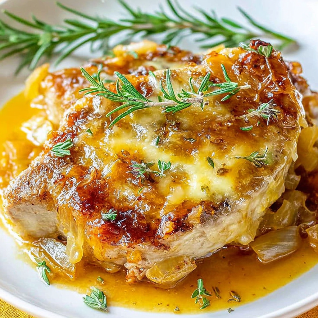 French Onion Pork Chops