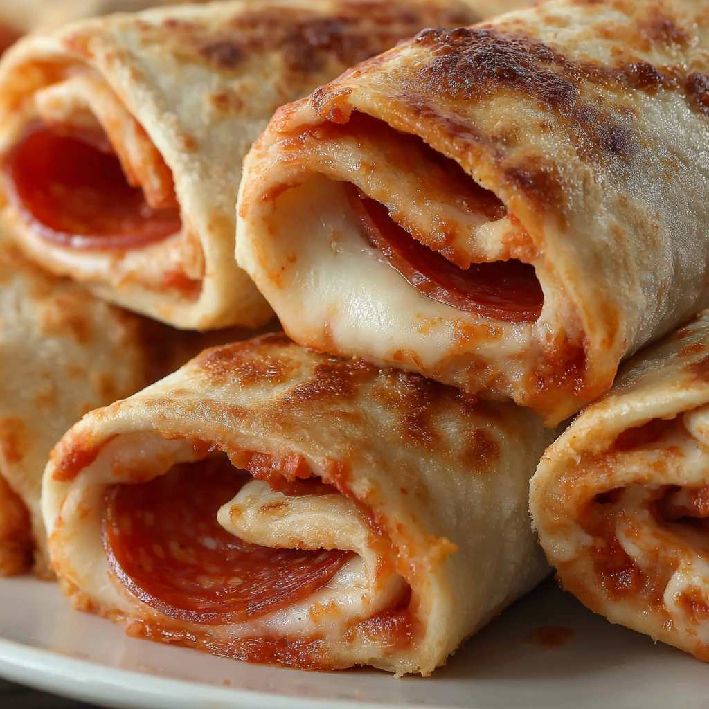 Easy Air Fryer Pizza Roll Ups