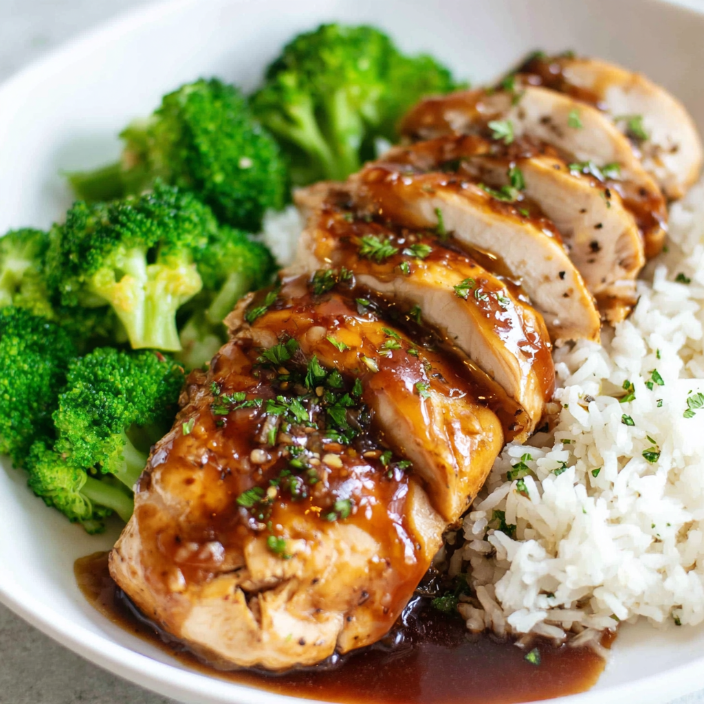 Honey Garlic Instant Pot Chicken Breasts
