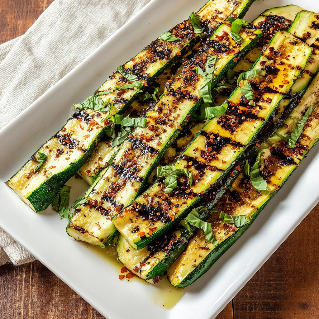 Grilled Zucchini