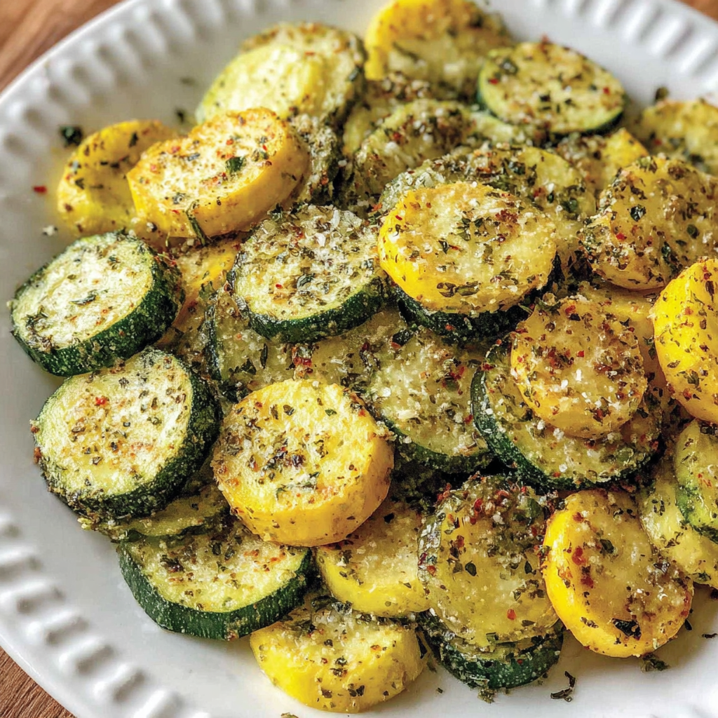 Air Fryer Zucchini and Squash