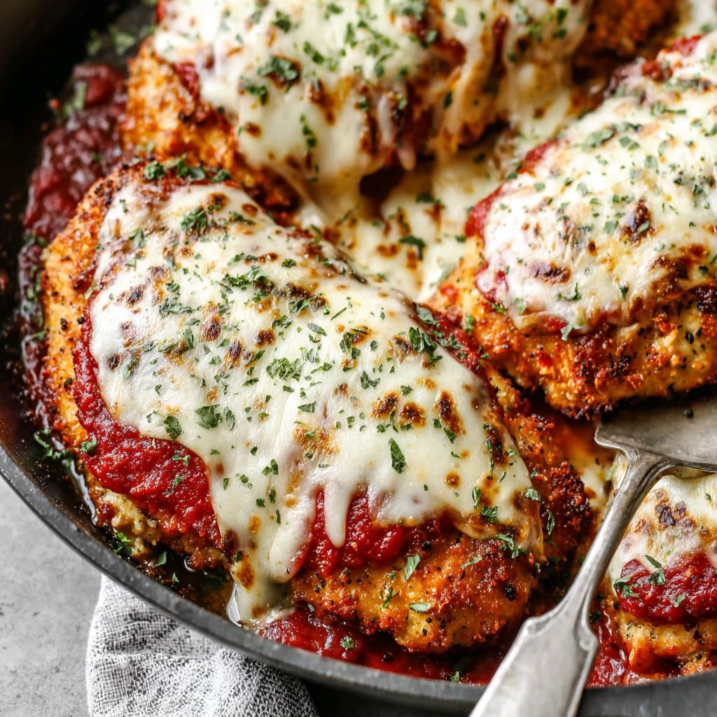 Crispy Chicken Parmesan