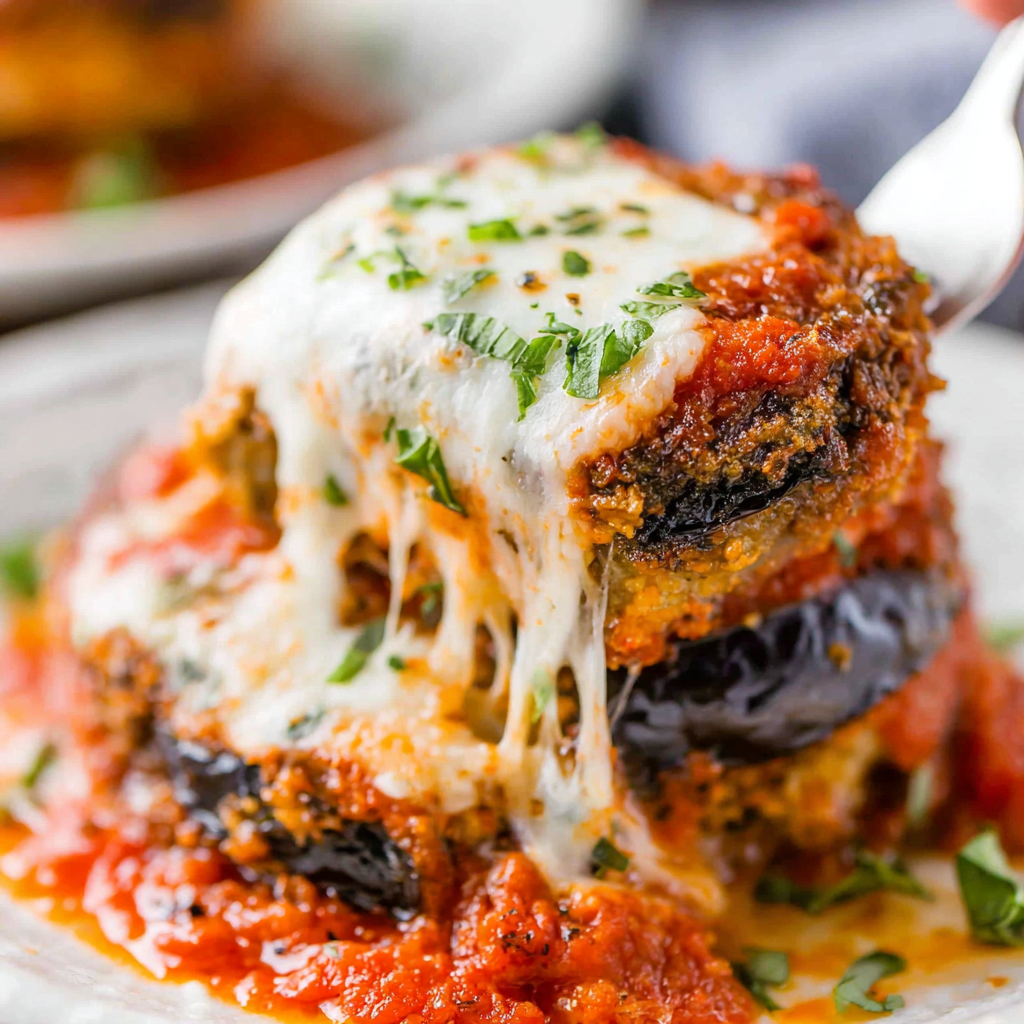 Baked Eggplant Parmesan