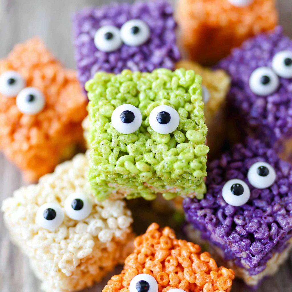 Halloween Rice Krispie Treats