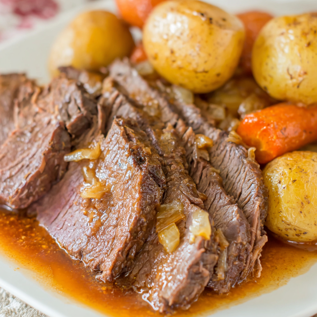 Slow Cooker Top Round Roast