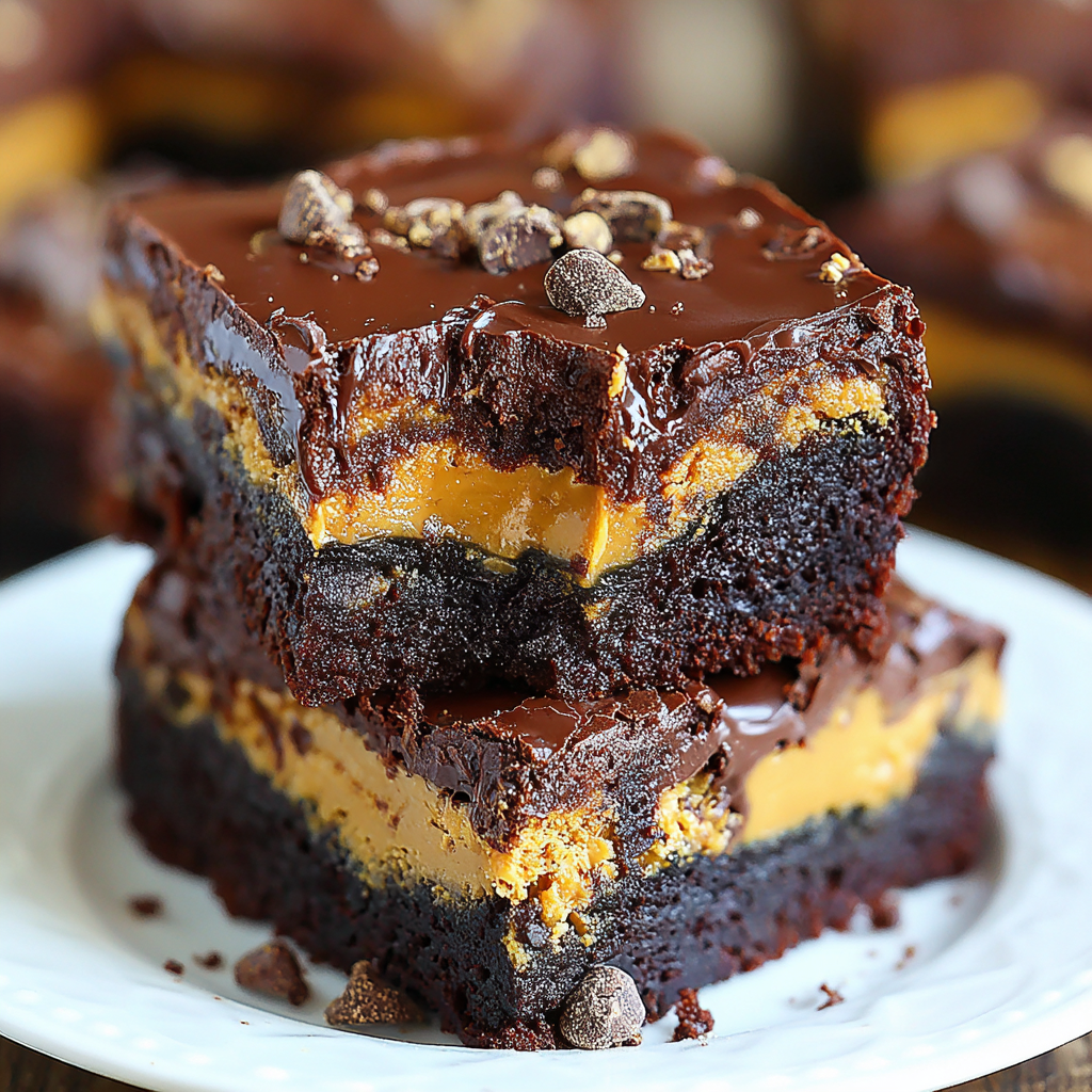 Peanut Butter Brownies