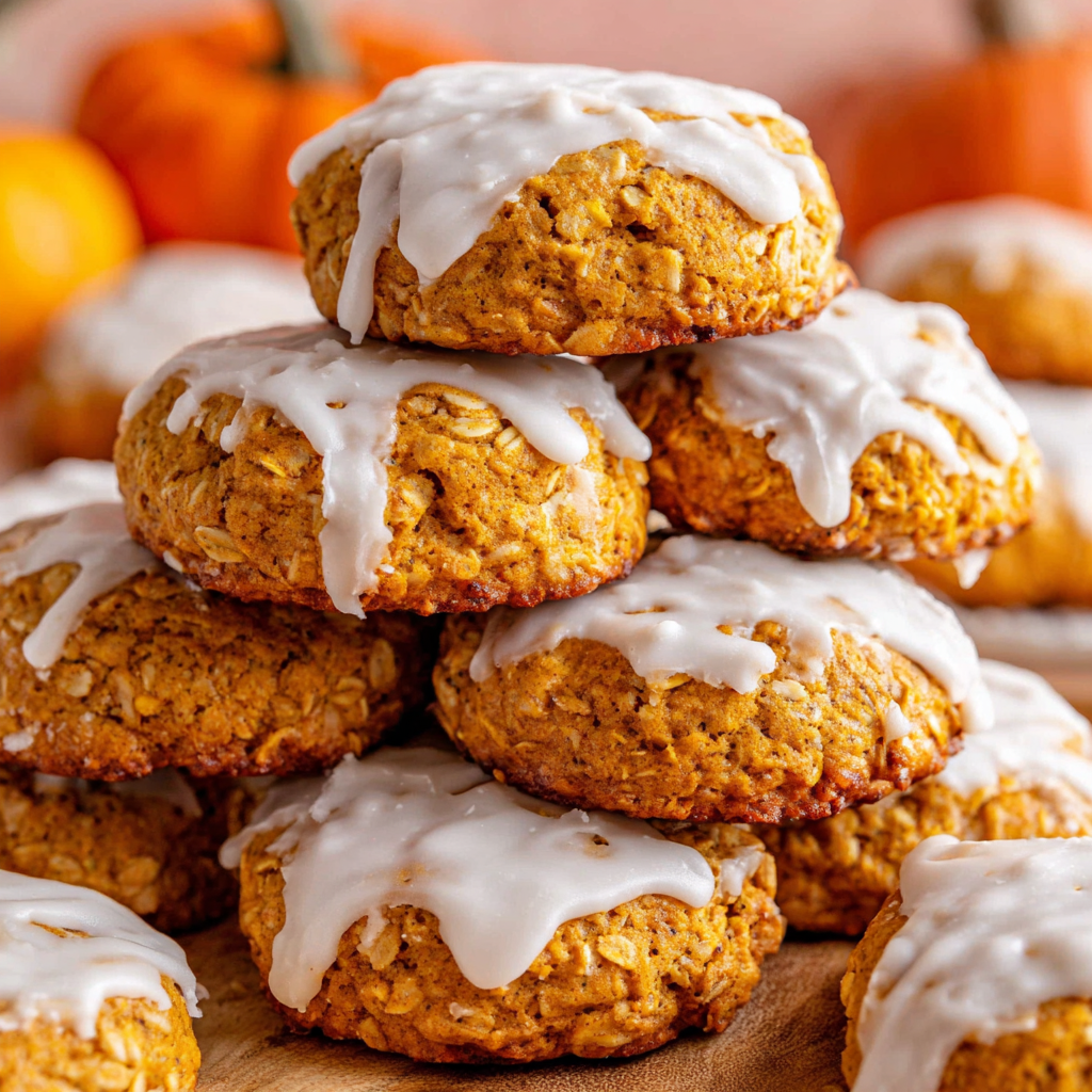 Pumpkin Oatmeal Cookies