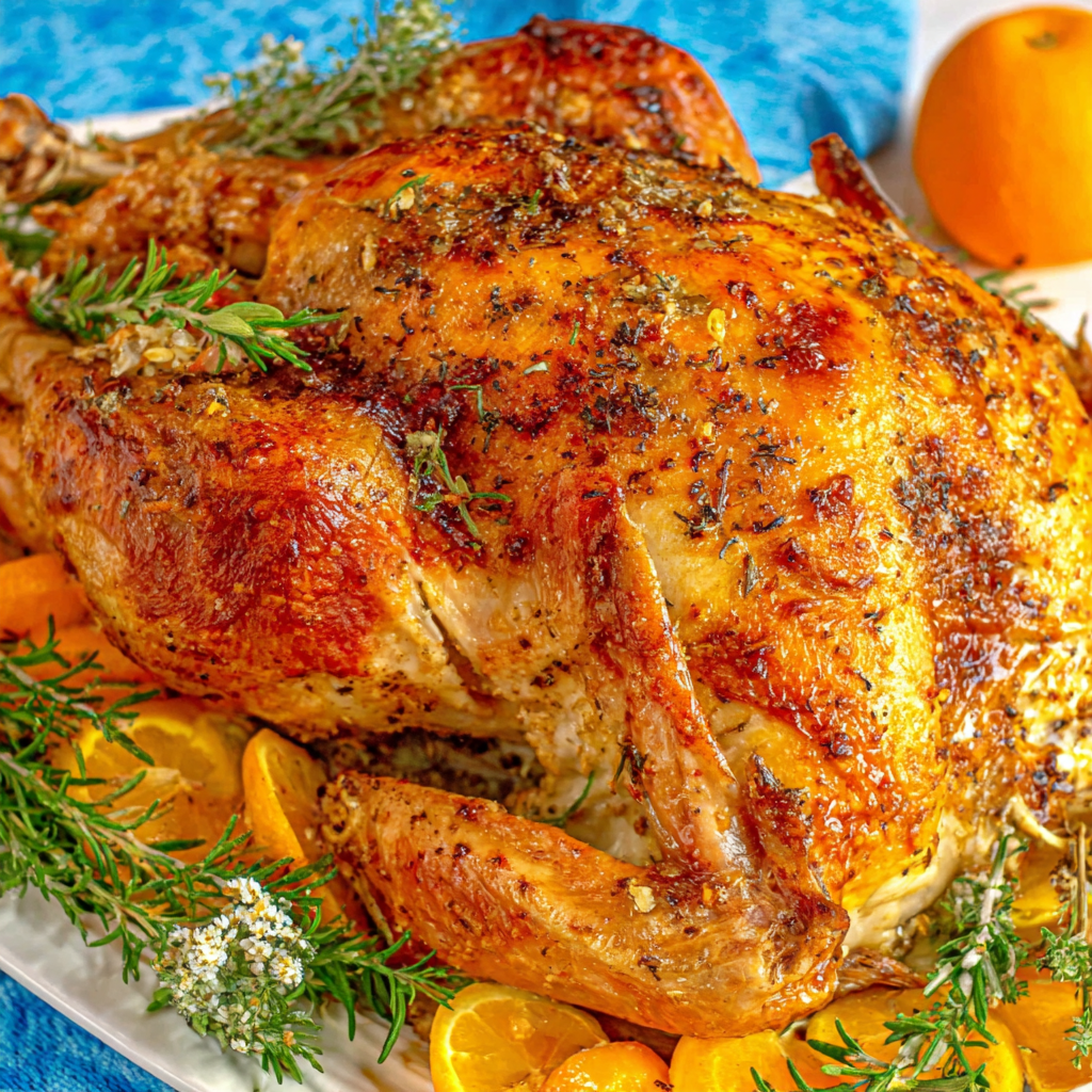 Juicy Oven Roasted Turkey