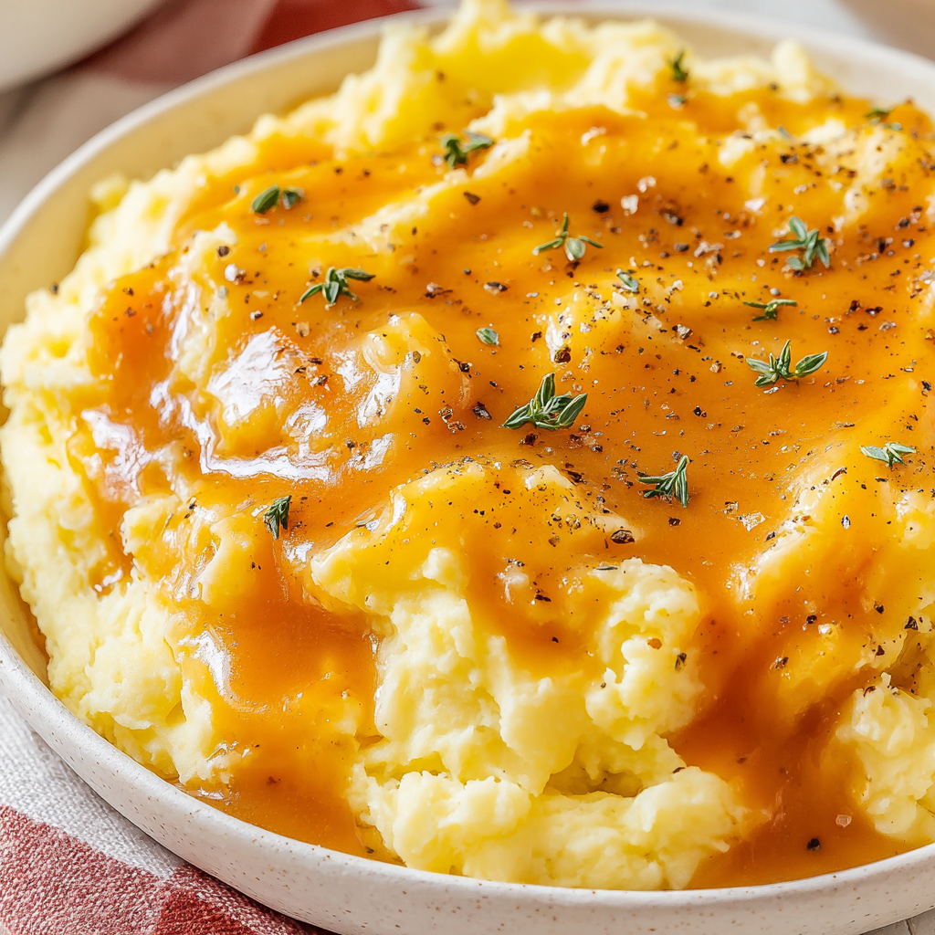 Easy Chicken Broth Gravy